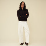 Merino Lambswool Jumper - Dark Brown