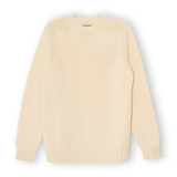 Chunky Merino Lambswool Jumper - Ecru