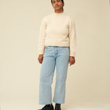 Merino Lambswool Jumper - Ecru