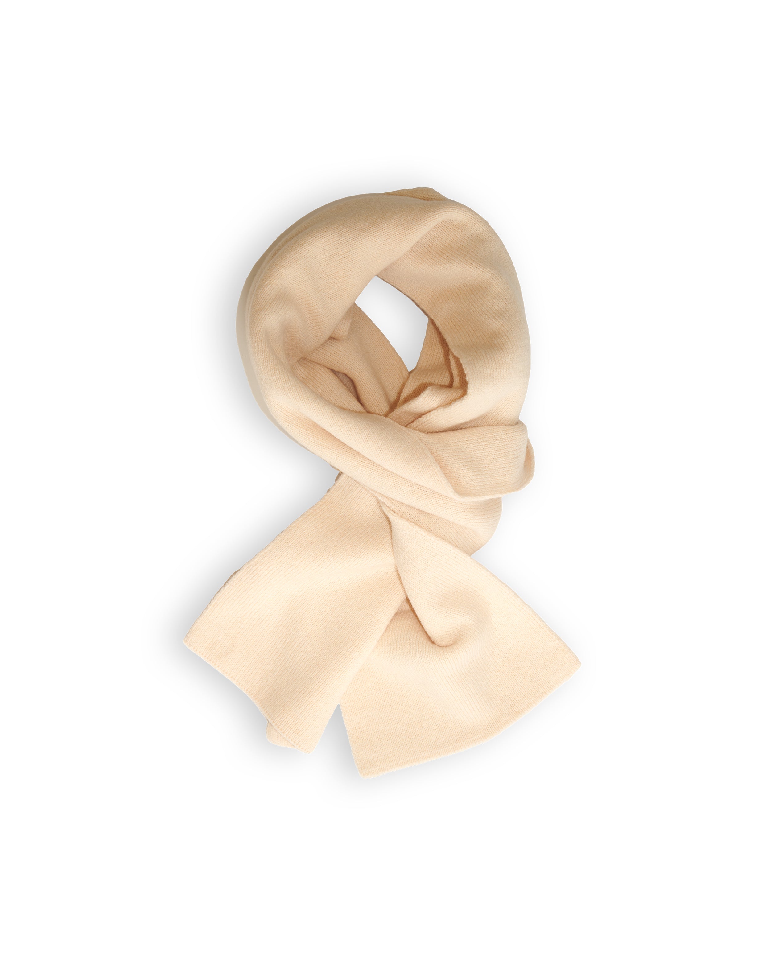 Merino Lambswool Scarf - Ecru