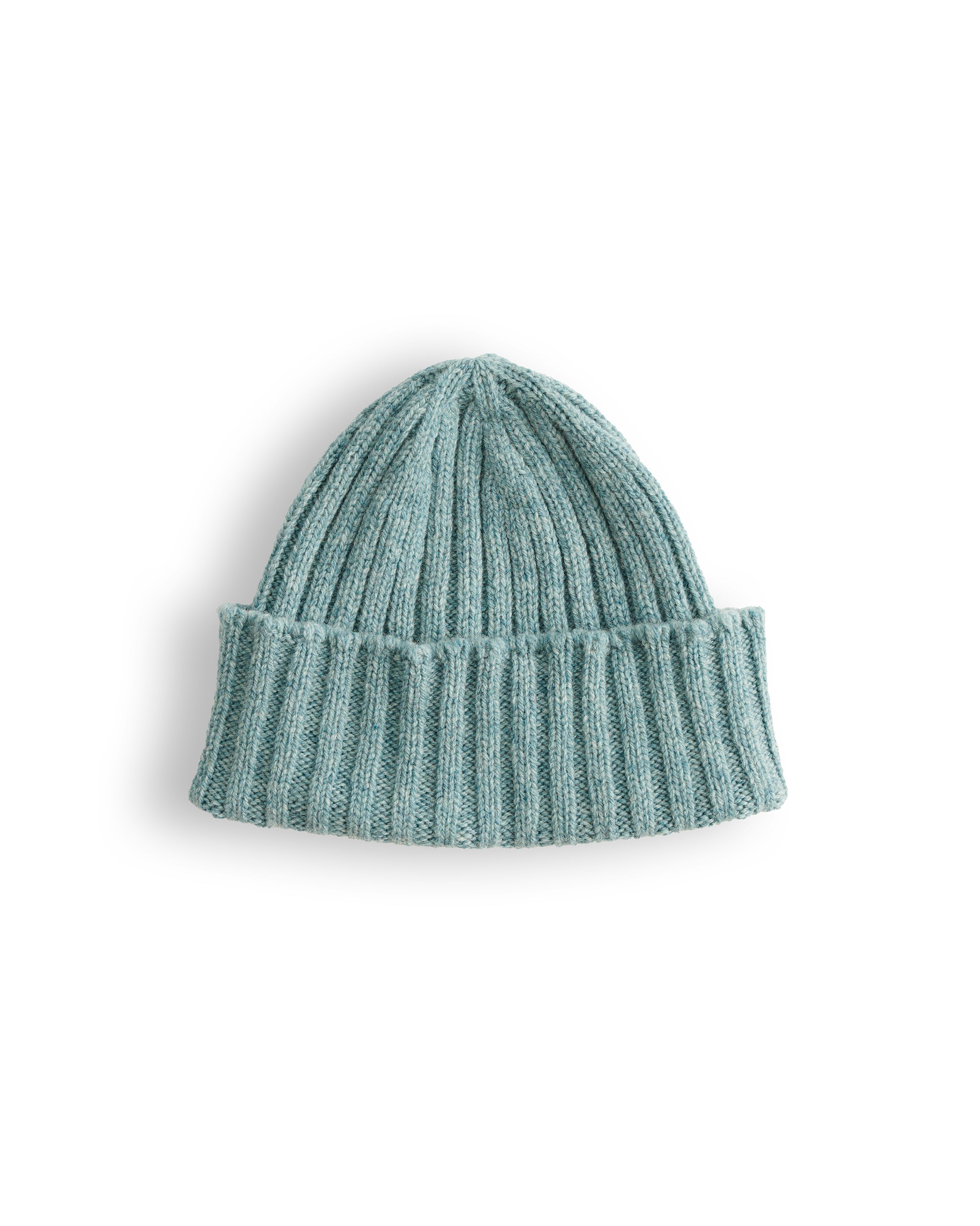 Merino Lambswool Beanie - Helford Green