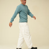 Merino Lambswool Jumper - Helford Green