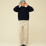 Merino Lambswool Neckerchief - Helford Green