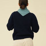 Merino Lambswool Neckerchief - Helford Green