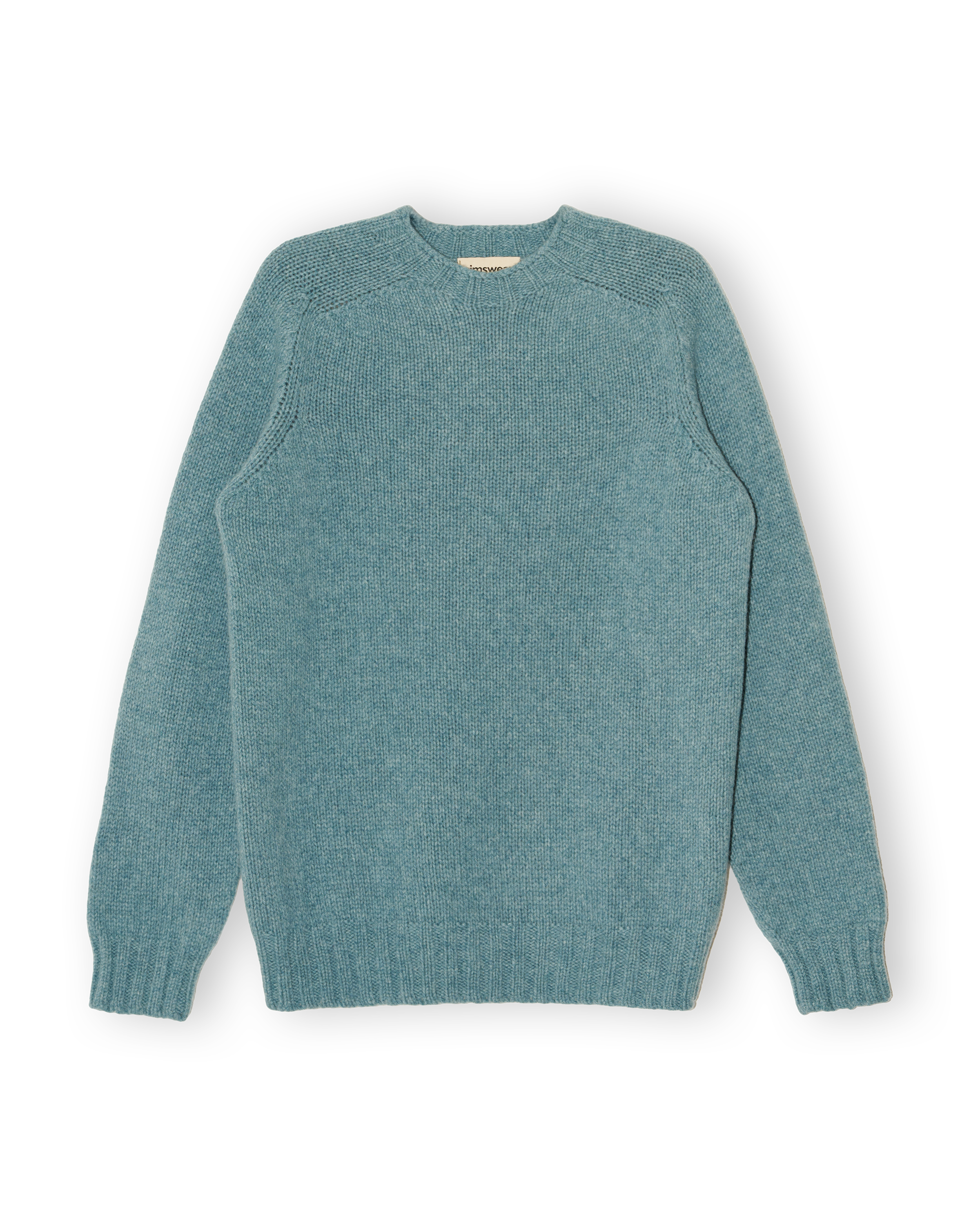 Chunky Merino Lambswool Jumper - Helford Green