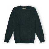Merino Lambswool Jumper - Petrol Green