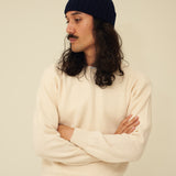 Merino Lambswool Beanie - Navy Blue