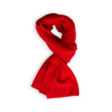 Merino Lambswool Scarf - Poppy Red