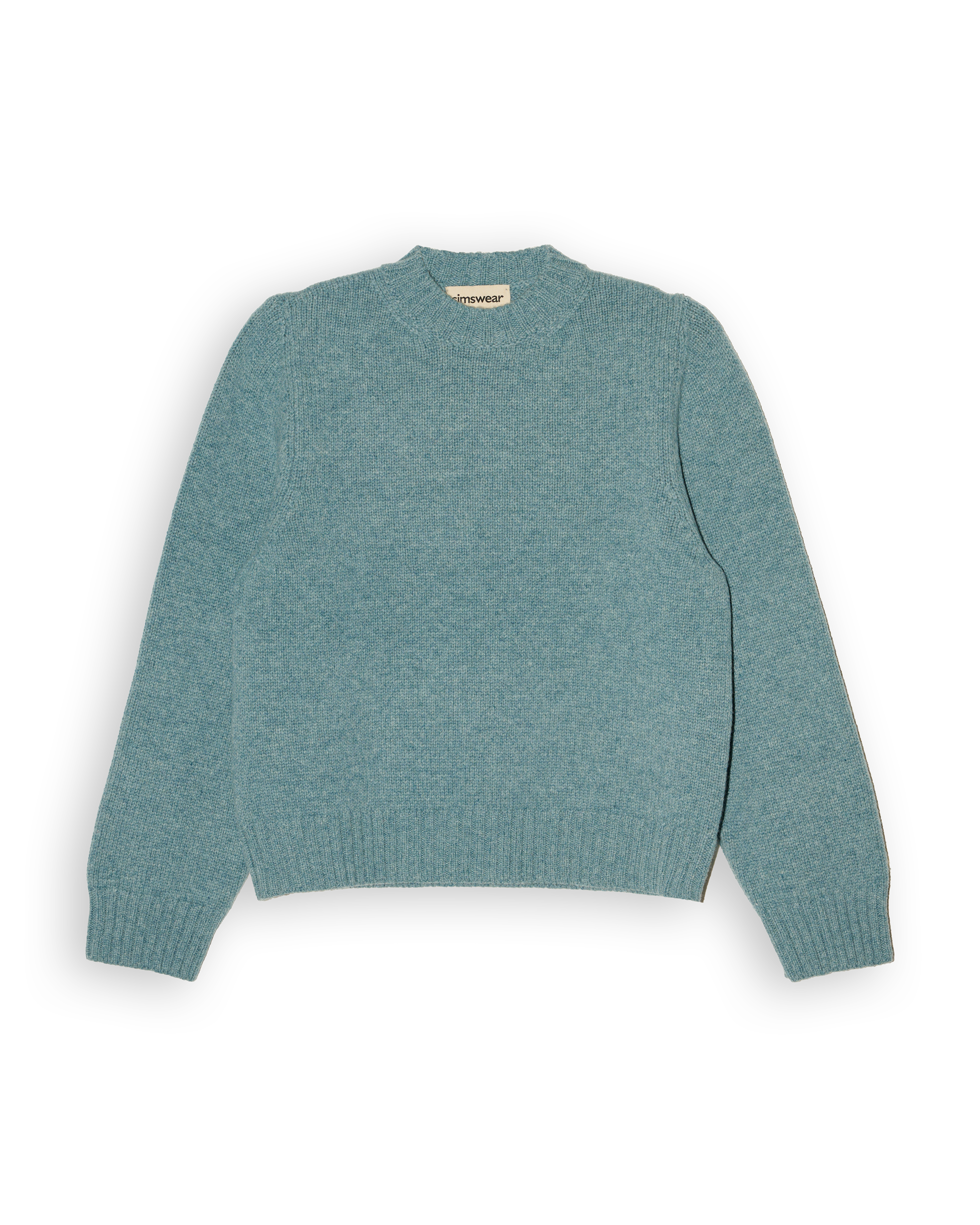 Merino Lambswool Jumper - Helford Green