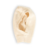 Merino Lambswool Hood - Ecru (knitted-to-order)