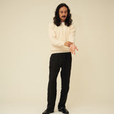 Merino Lambswool Jumper - Ecru