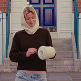 Merino Lambswool Jumper - Dark Brown