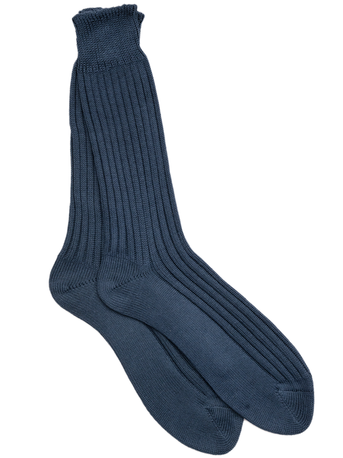 Navy Cotton Socks Thumbnail